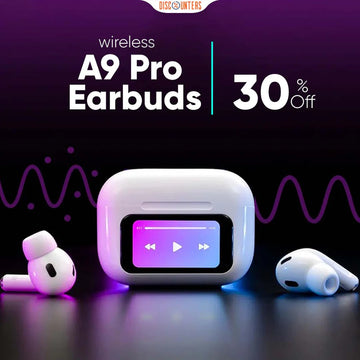 LED Display Wireless Ear Buds with Extra Bass